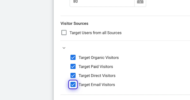 Email Traffic Activation