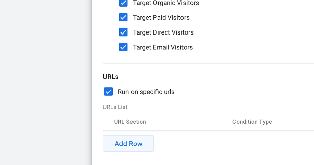 Adding URLs