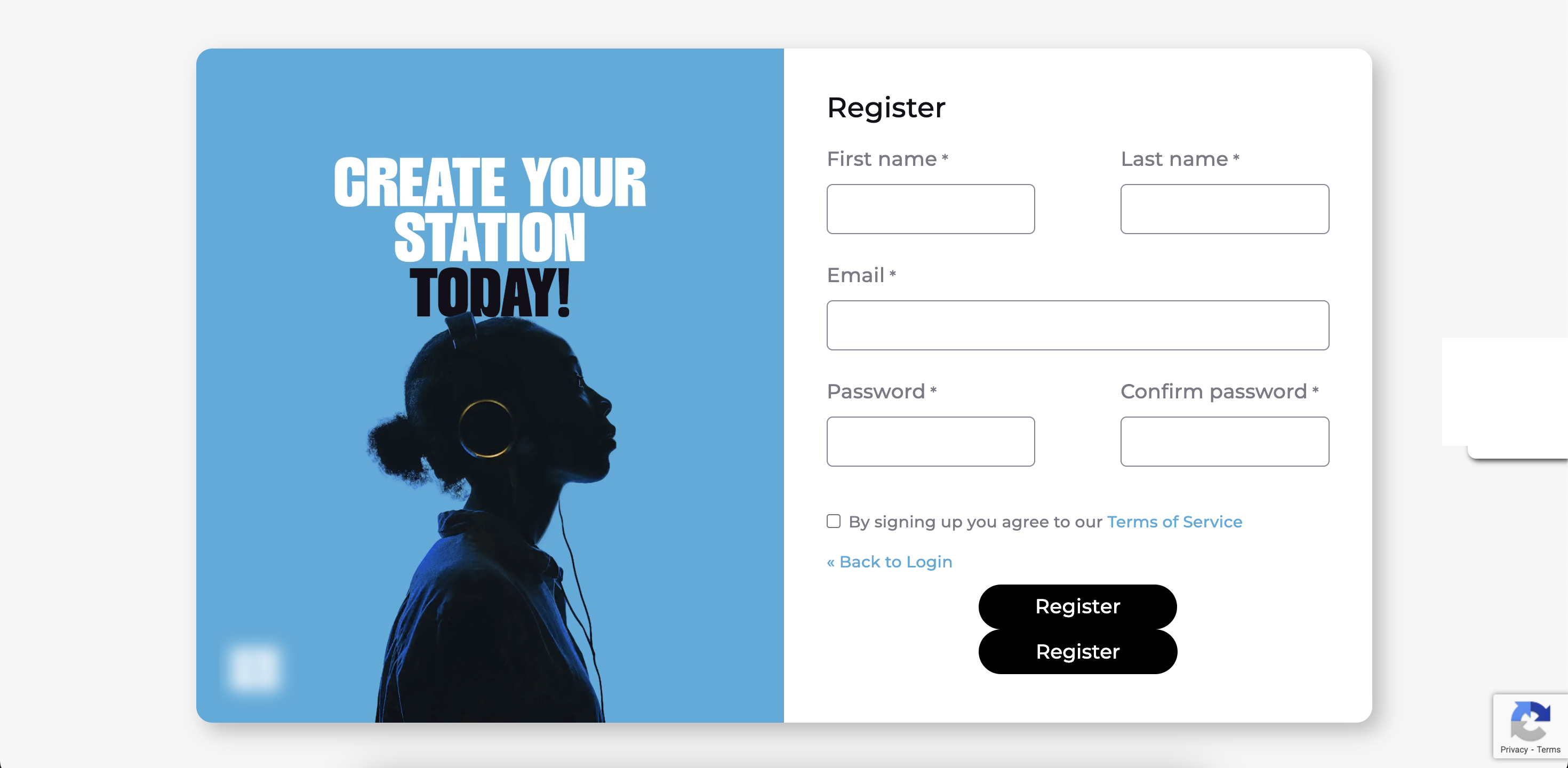 Original registration flow